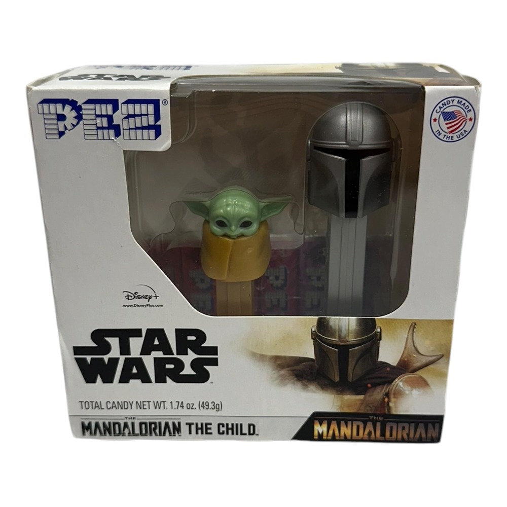 Star Wars PEZ The Mandalorian and The Child Grogu Candy Dispenser Gift Set